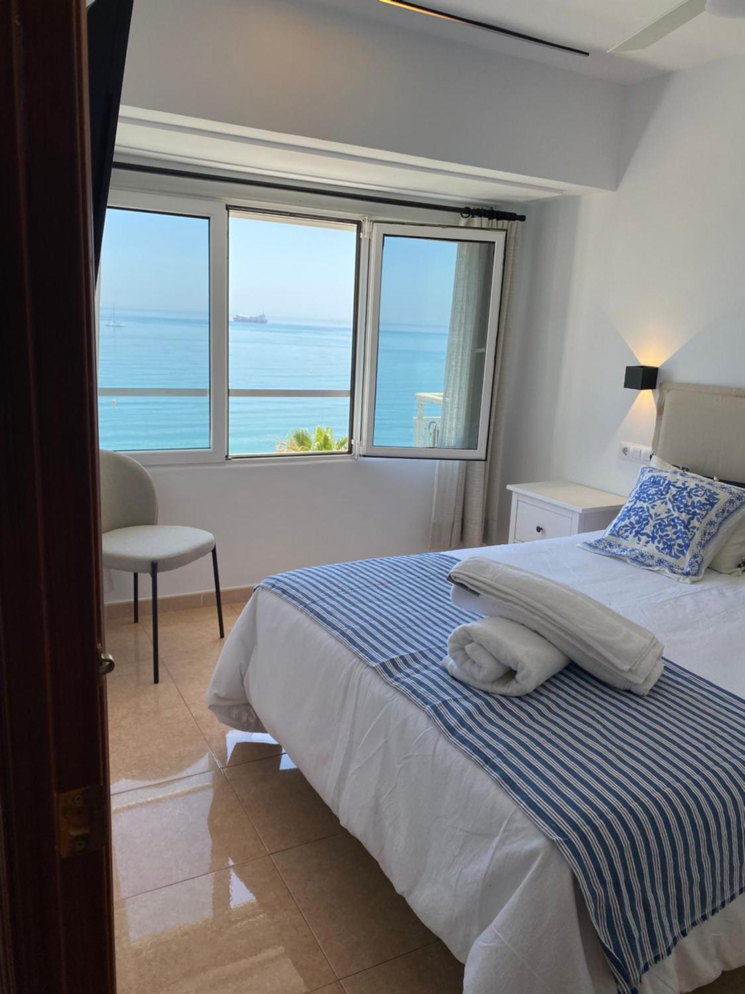 Apartamento Con Terraza Vista Al Mar Malagueta Malaga Zewnętrze zdjęcie